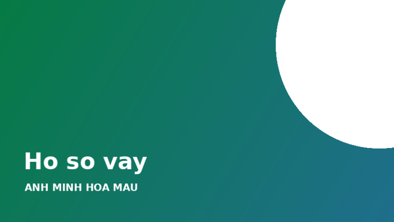 Hồ sơ vay tín chấp: chuẩn bị gì để không bị trả lại